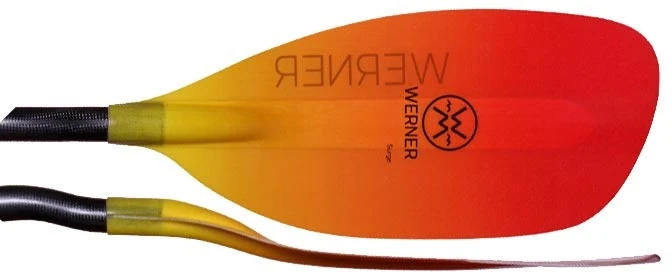 Werner Paddles Werner Surge Premium Bent Carbon Glass – Bild 2