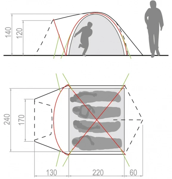 Vaude Campo Grande XT 4P
